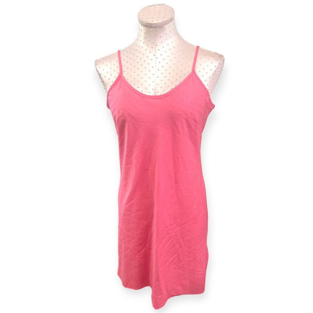 Nanette Lepore Women's Pink Spaghetti Strap Knee Length Dress Size 6 NEW
